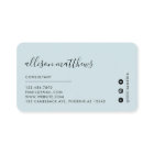 Ice Blue Grey Black Marble Background Social Media