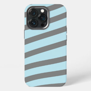 Ice Blue Minimalist Geometric Tough Case iPhone