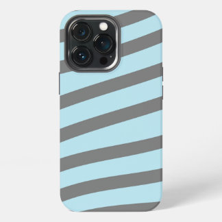 Ice Blue Minimalist Geometric Tough Case iPhone