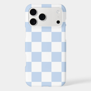 Ice Blue Retro Check