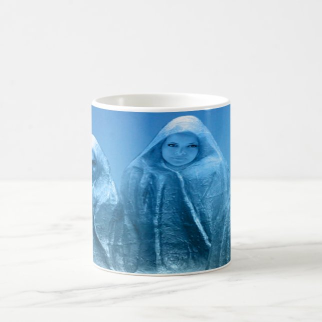 Ice Blue Sky Coffee Mug (Center)