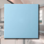 Ice Blue Solid Colour | Classic | Elegant Ceramic Tile<br><div class="desc">Ice Blue Solid Colour | Classic | Elegant | Trendy | Stylish | Gift</div>