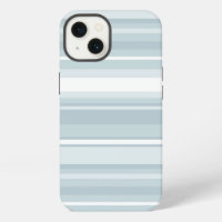 Ice blue stripes Case-Mate iPhone case