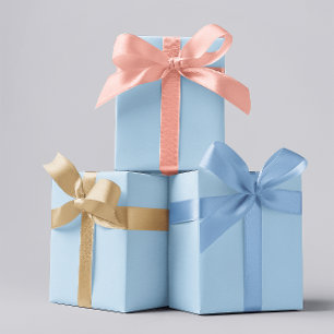 Ice Blue Wrapping Paper Sheets