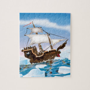 Ice Breaker Ship Jigsaw Puzzle