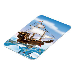 Ice Breaker Ship Magnet