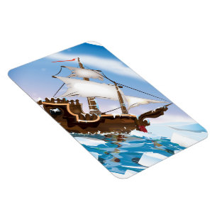 Ice Breaker Ship Magnet