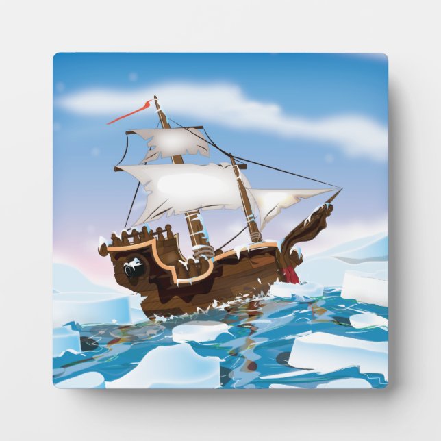 Ice Breaker Ship Plaque (Front)