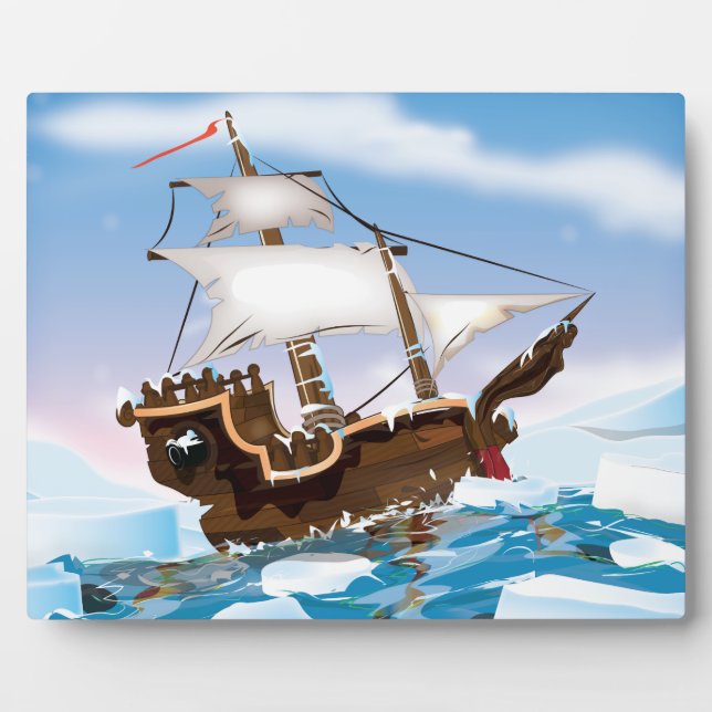 Ice Breaker Ship Plaque (Front)