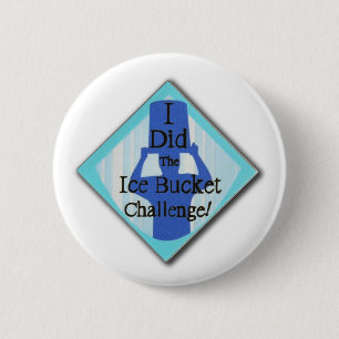 Ice Bucket Challenge 6 Cm Round Badge