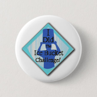 Ice Bucket Challenge 6 Cm Round Badge