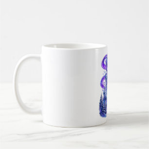 Ice Castle Moonlit Winter Coffee Mug