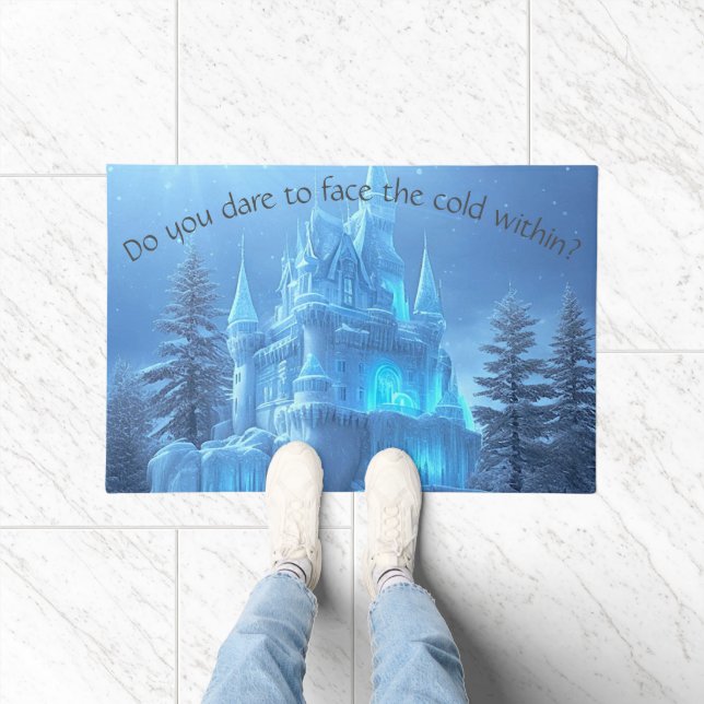 Ice Castle of Frozen Dreams - Cold Within Doormat (Indoor)