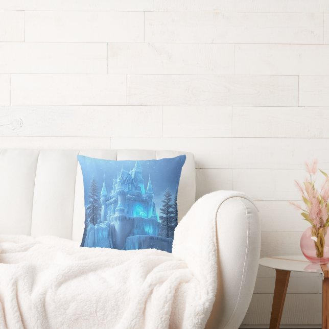 Ice Castle of Frozen Dreams Cushion (Couch)