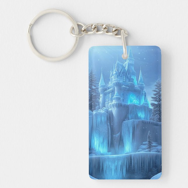 Ice Castle of Frozen Dreams Key Ring (Front)