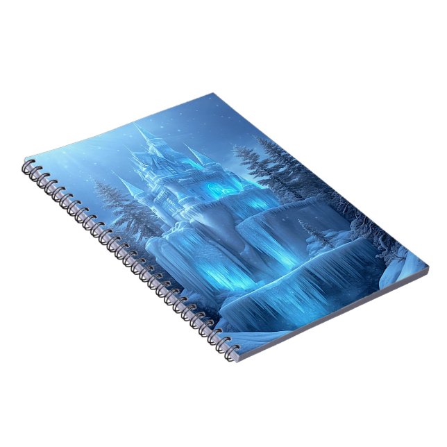 Ice Castle of Frozen Dreams Notebook (Right Side)