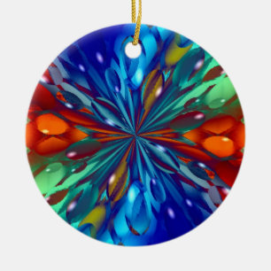 Ice Castles Ceramic Tree Decoration