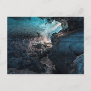 Ice Cave Interior Scenic Postcard