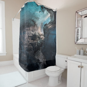 Ice Cave Interior Scenic Shower Curtain