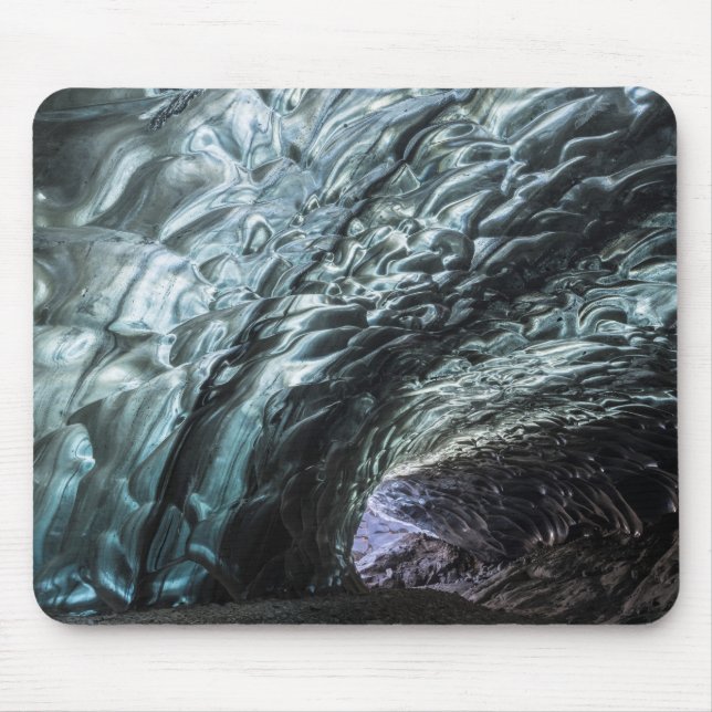 Ice Cave Wall Patterns Mouse Pad (Front)