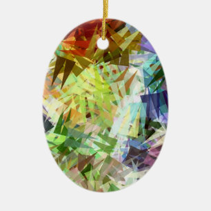 ICE CERAMIC TREE DECORATION