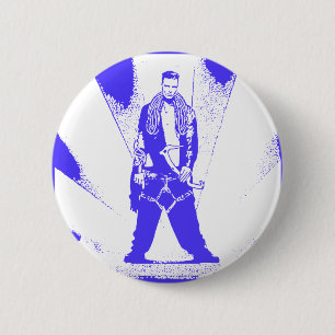 Ice Climb Baby 6 Cm Round Badge