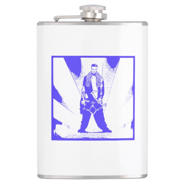 Ice Climb Baby Hip Flask (Front)