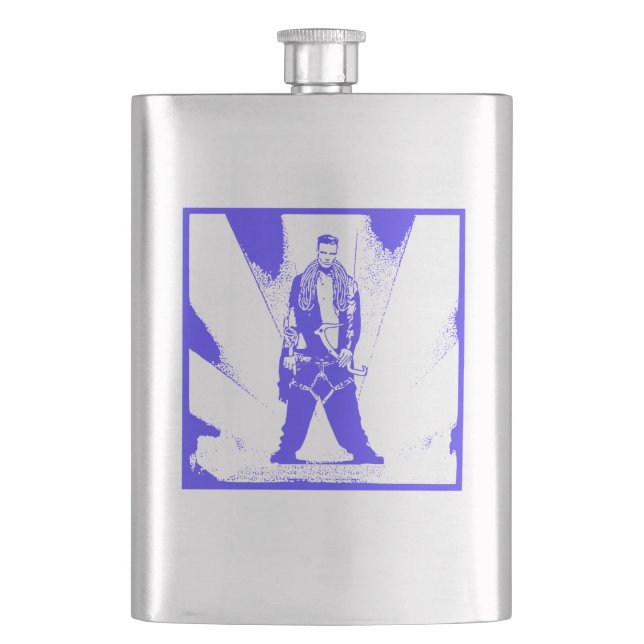 Ice Climb Baby Hip Flask (Front)