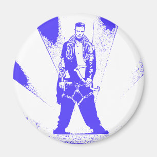 Ice Climb Baby Magnet