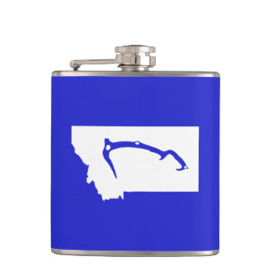 Ice Climb Montana Hip Flask