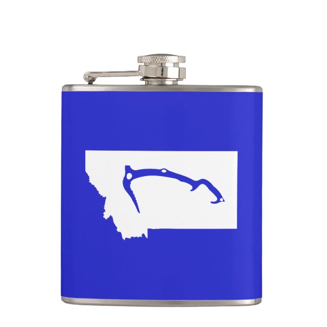 Ice Climb Montana Hip Flask (Front)