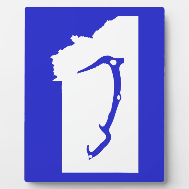 Ice Climb Montana Plaque (Front)