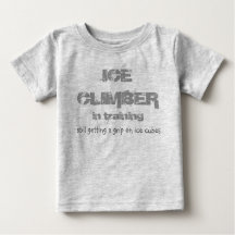 ice climber in training T shirt