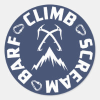 Ice Climbing Scream And Barf