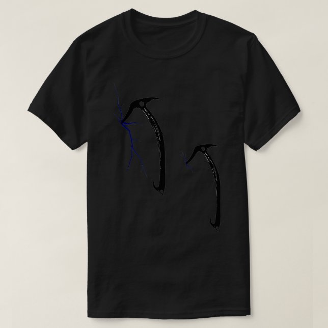 Ice Climbing T-Shirt (Design Front)