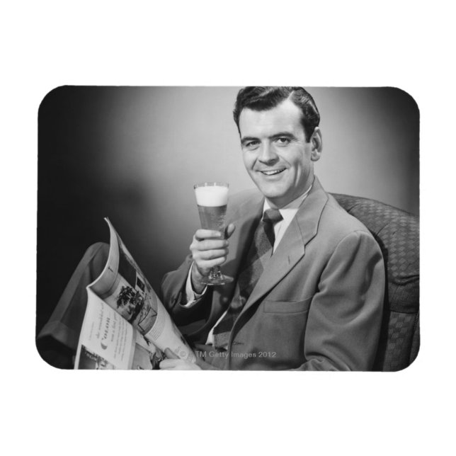 Ice Cold Beer Magnet (Horizontal)