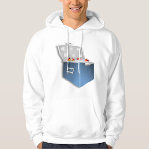 Ice Cooler Mens Hoodie