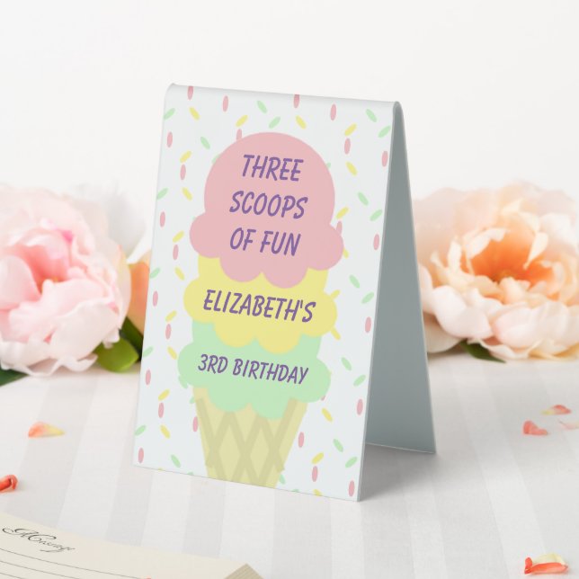 Ice Cream 3rd Birthday (In SItu (Wedding))