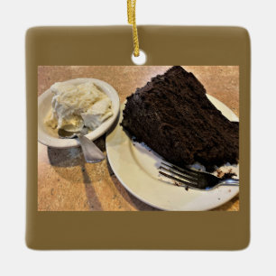 Ice Cream and Cake Ornament 