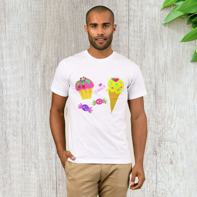 Ice Cream And Cupcake Mens T-Shirt (Creator Uploaded)