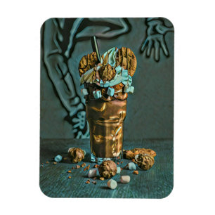 Ice cream art magnet
