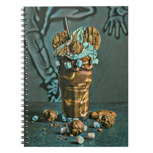 Ice cream art notebook (Front)
