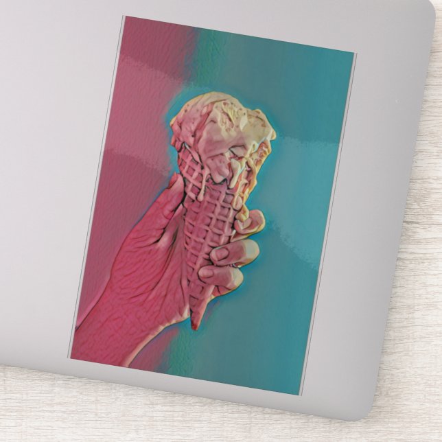 Ice cream artwork (Detail)