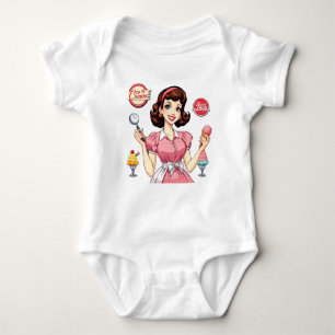 Ice Cream Baby Bodysuit