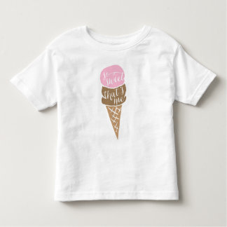 Ice cream Baby Girl Ruffle shirt