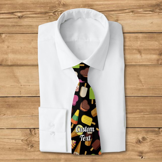 Ice Cream Background Tie (Creator Uploaded)