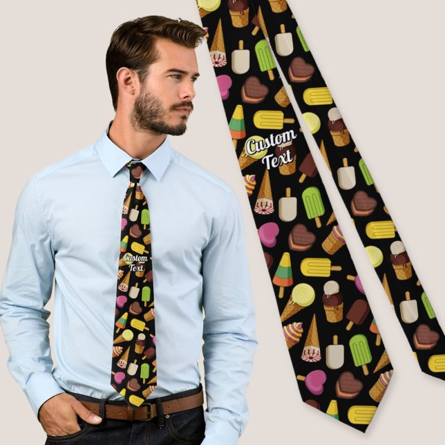 Ice Cream Background Tie (Creator Uploaded)