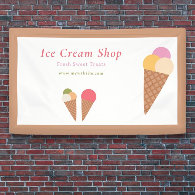 Ice Cream Banner  (Ice Cream Banner )
