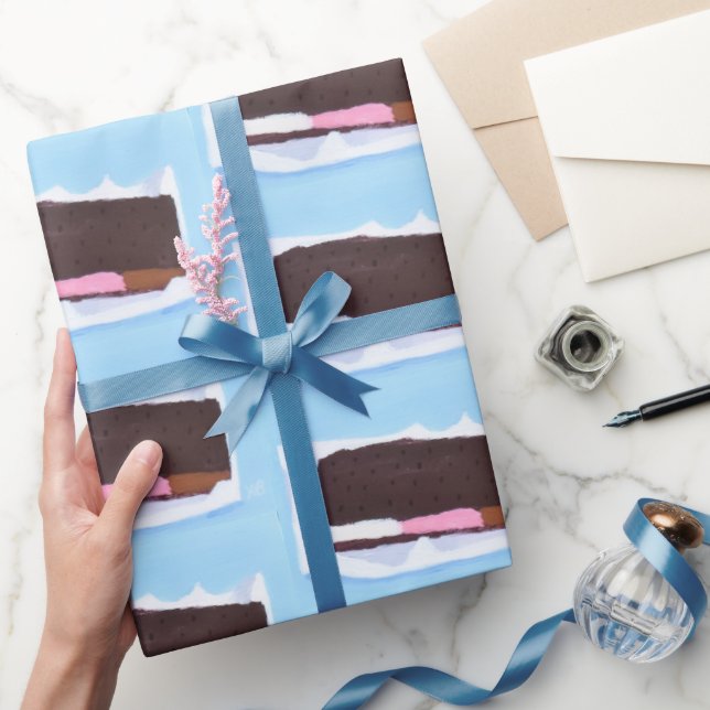 Ice Cream Bar Wrapping Paper (Gifting)
