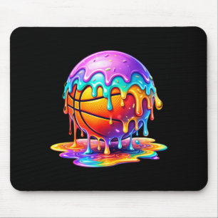 Ice Cream Basball Drip Boys Girls Kids Sport Mouse Pad